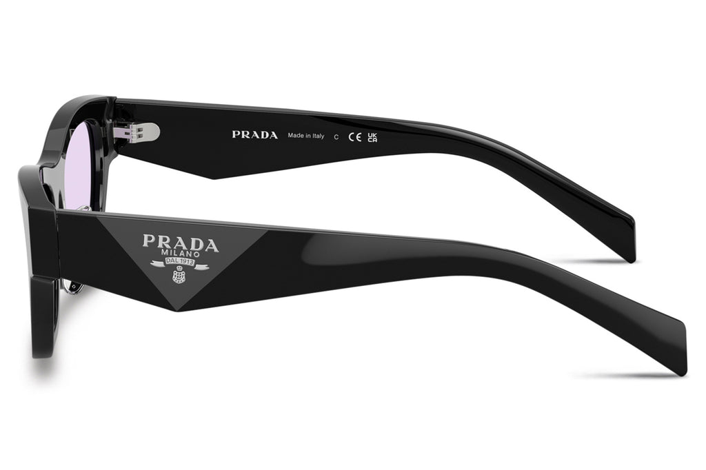 Prada - PR B09SF Sunglasses Black with Violet Lenses (16K40J)