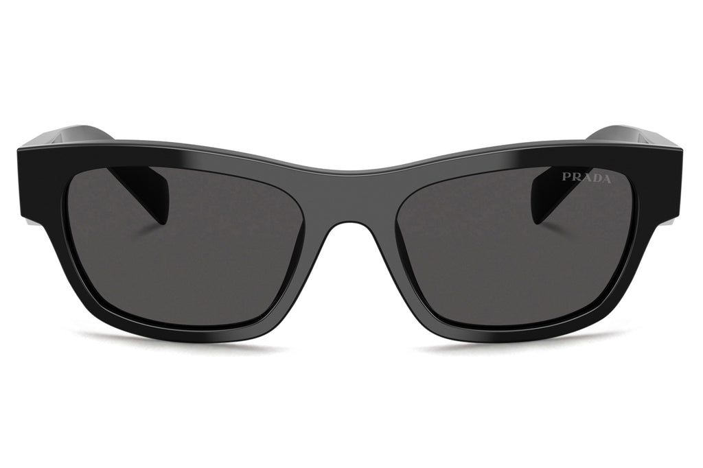 Prada - PR B09S Sunglasses Black with Dark Grey Lenses (16K08Z)