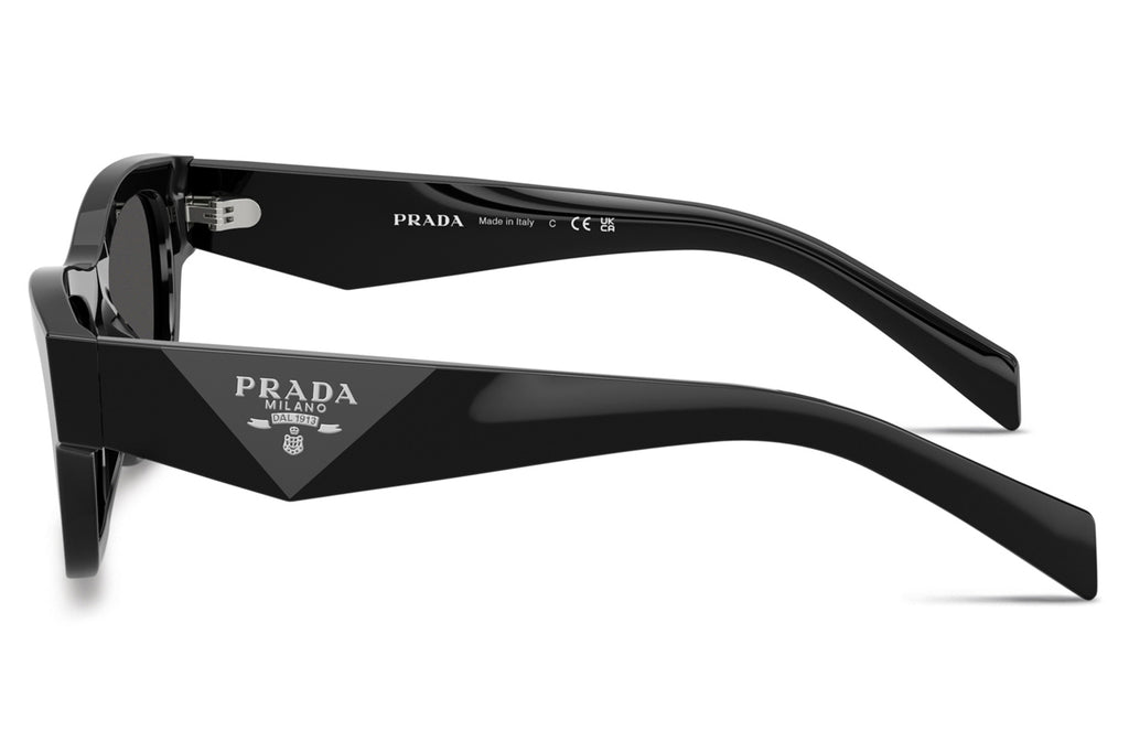 Prada - PR B09S Sunglasses Black with Dark Grey Lenses (16K08Z)