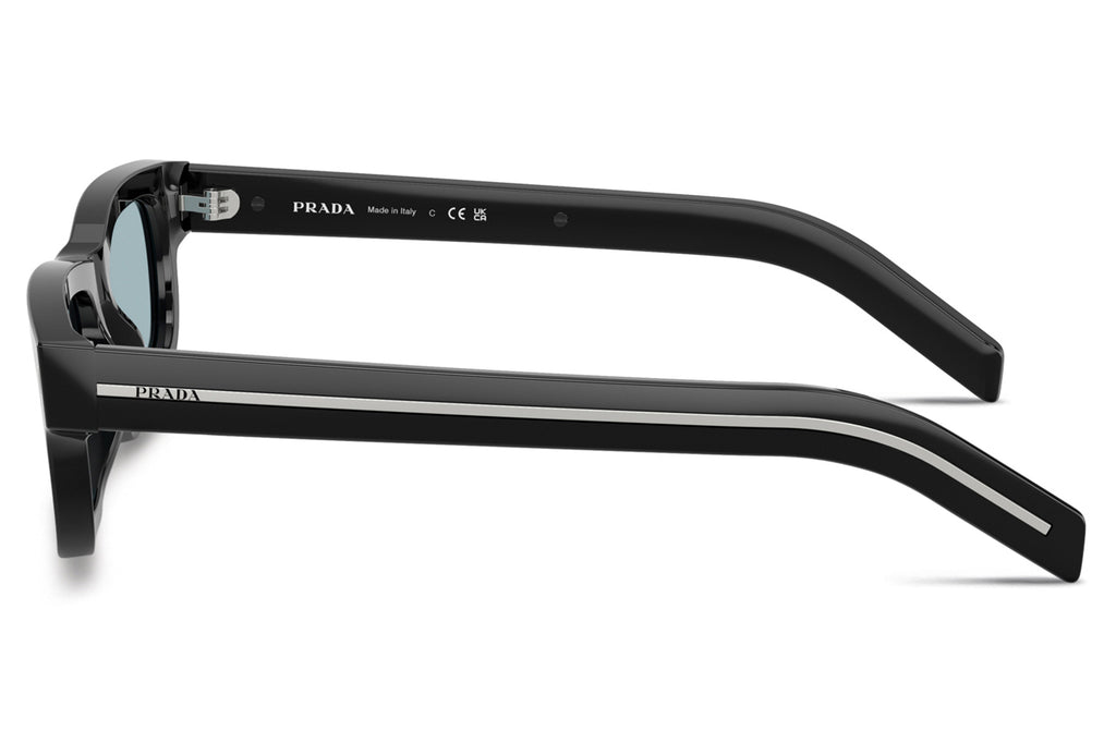 Prada - PR B11SF Sunglasses Black with Blue Vintage Lenses (16K60P)