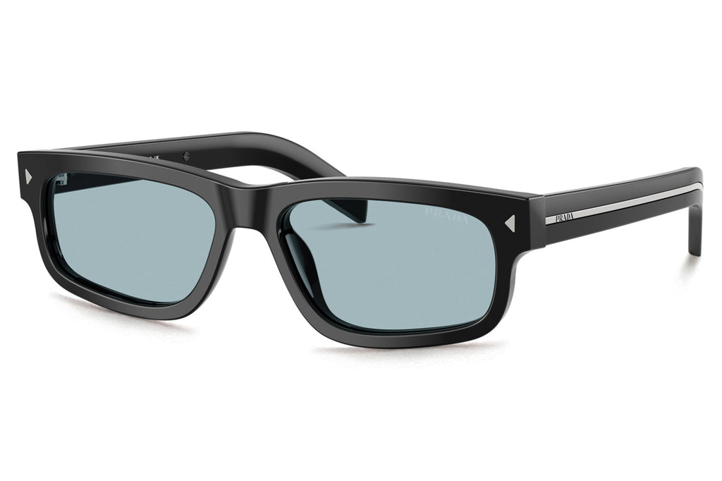 Prada - PR B11SF Sunglasses Black with Blue Vintage Lenses (16K60P)