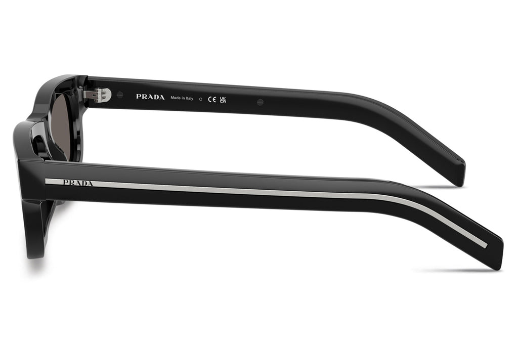 Prada - PR B11SF Sunglasses Black with Dark Grey Lenses (16K731)