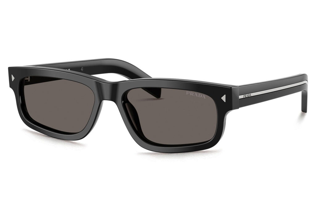 Prada - PR B11SF Sunglasses Black with Dark Grey Lenses (16K731)