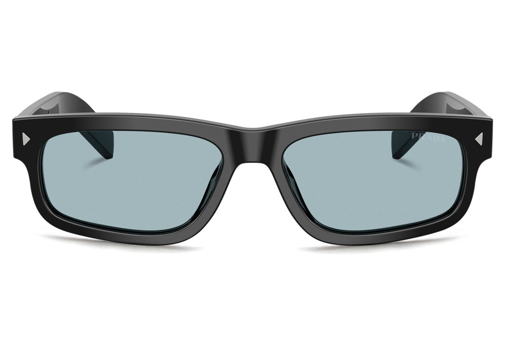 Prada - PR B11S Sunglasses Black with Blue Vintage Lenses (16K60P)