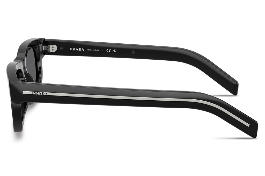 Prada - PR B11S Sunglasses Black with Dark Grey Lenses (16K731)