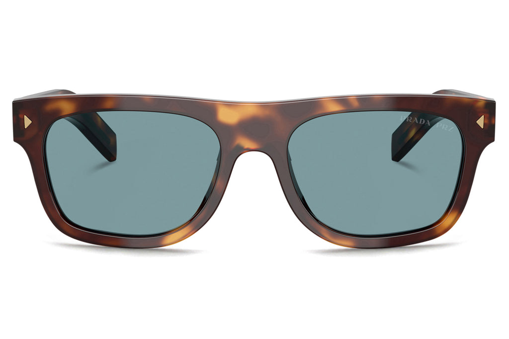 Prada - PR B12SF Sunglasses Classic Tortoise with Green Polar Lenses (15W04D)