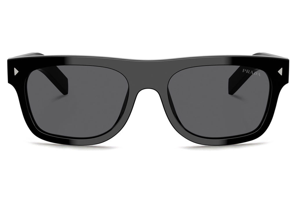 Prada - PR B12SF Sunglasses Black with Dark Grey Lenses (16K731)