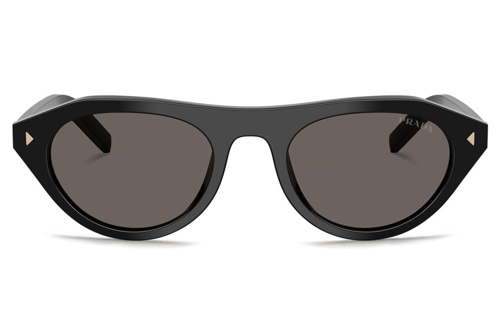 Prada - PR B15SF Sunglasses Black with Dark Grey Lenses (16K731)