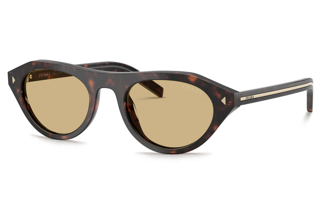 Prada - PR B15SF Sunglasses Root Tortoise with Light Brown Lenses (17N70R)