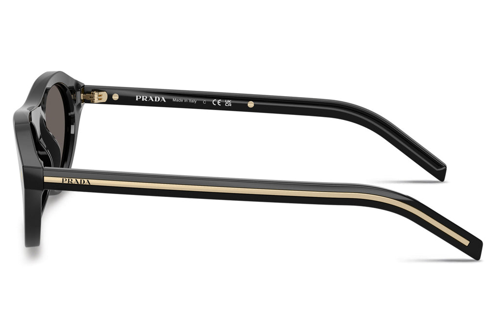Prada - PR B15S Sunglasses Black with Dark Grey Lenses (16K731)