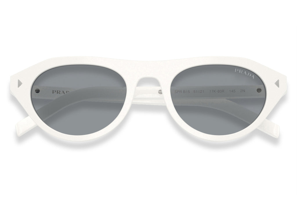 Prada - PR B15S Sunglasses Talc with Grey Lenses (17K80R)