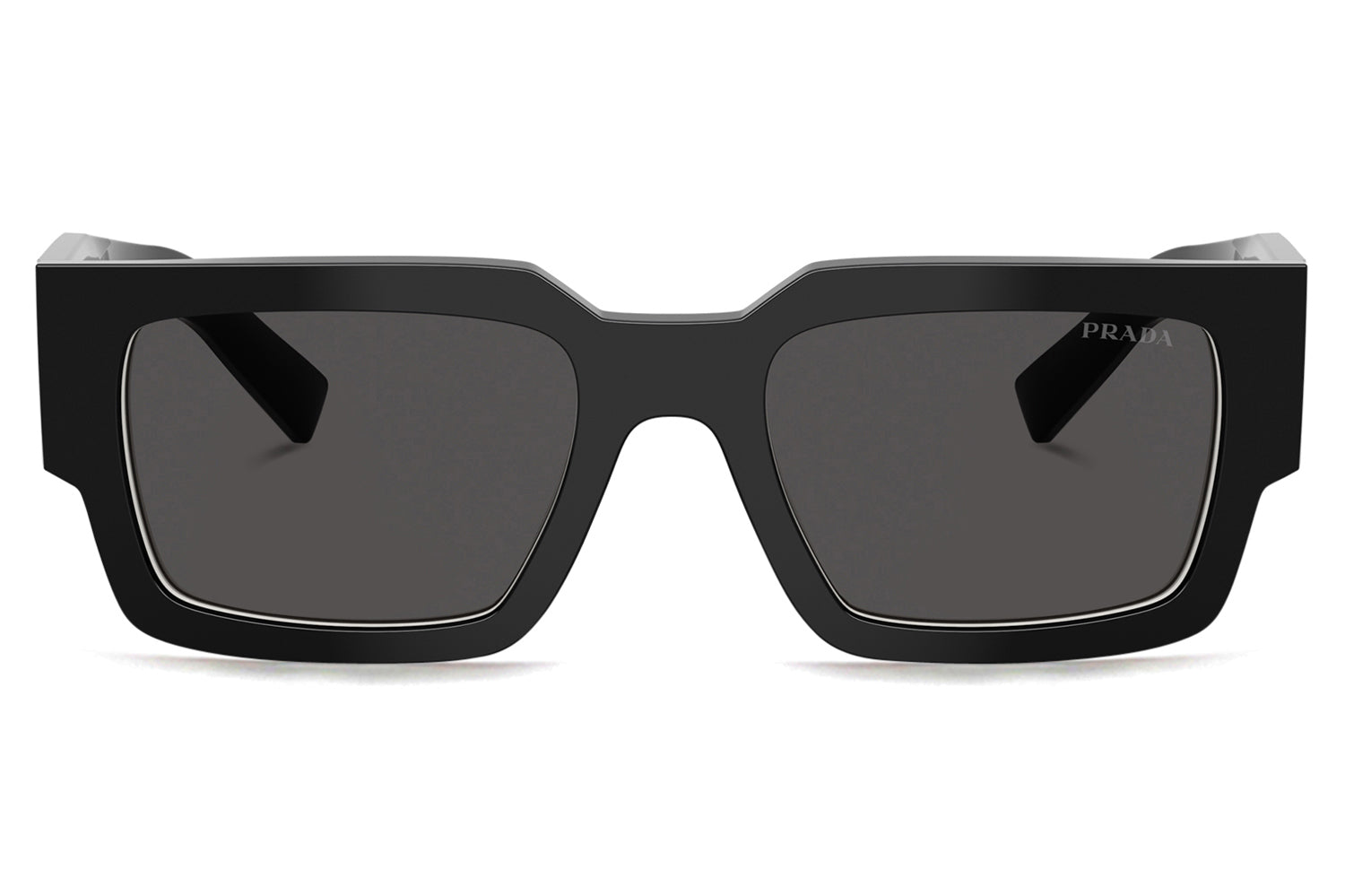 Prada Sleek Black Sunglasses Prada PR 24ZS 1AB5S0 Sunglasses - US main image 3