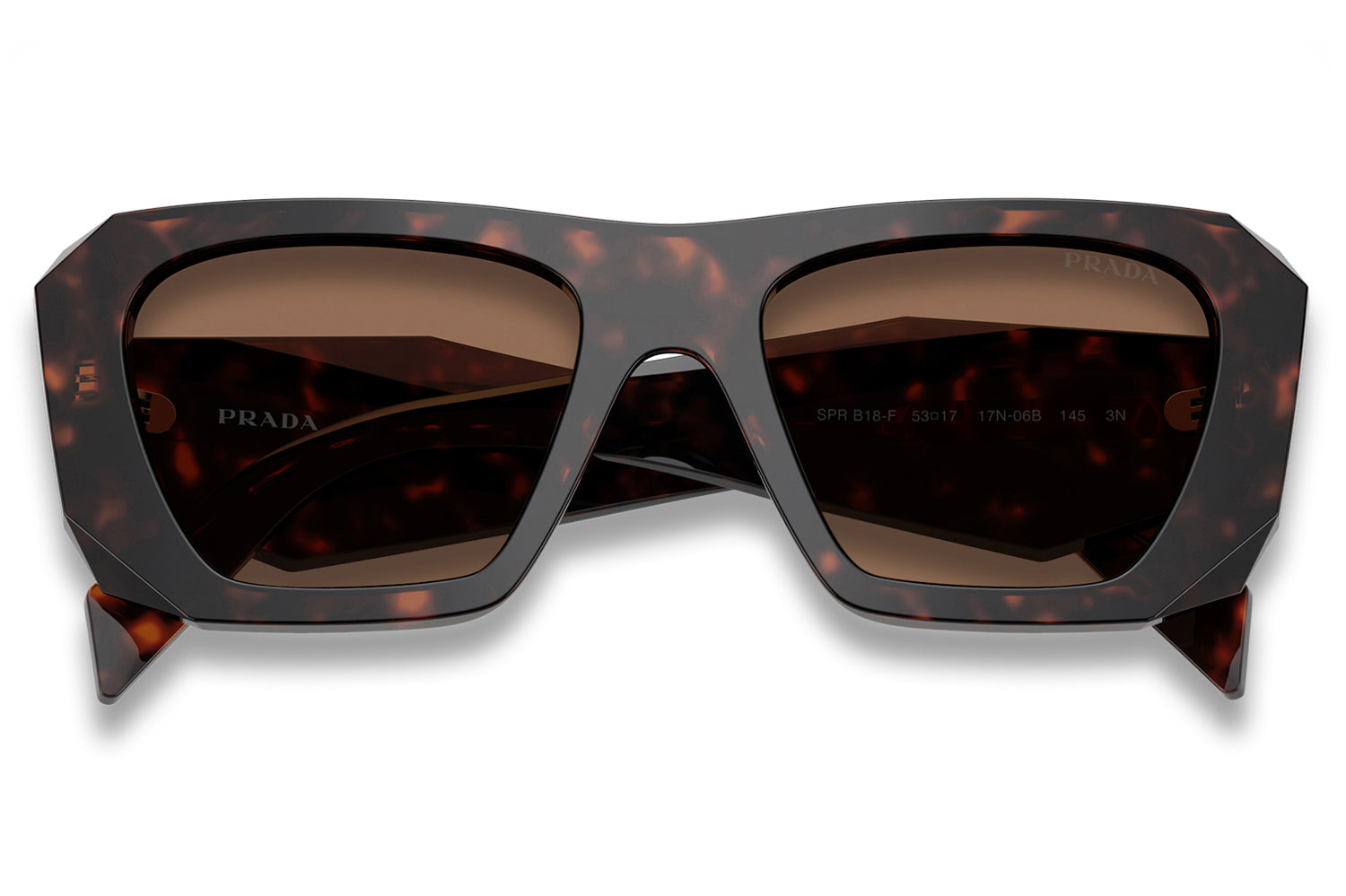 Prada - PR B18SF (Low Bridge Fit) Sunglasses | Specs Collective