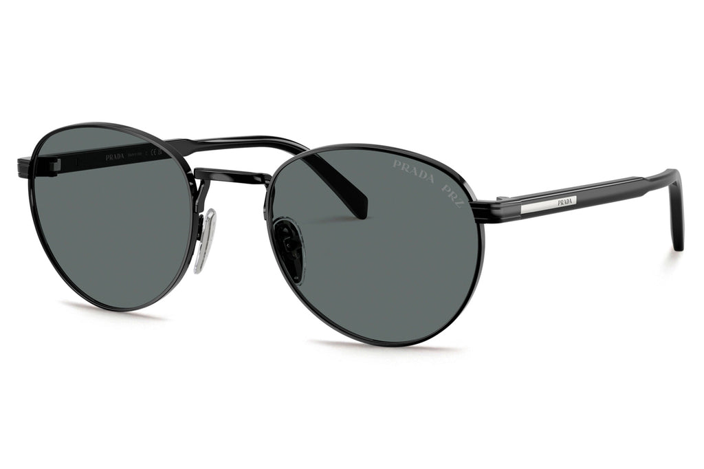 Prada - PR B51S Sunglasses Shiny Black with Black Polar Lenses (1AB5Z1)