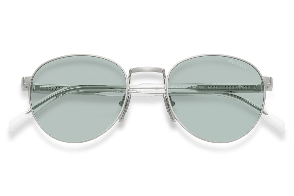 Prada - PR B51S Sunglasses Acciaio with Avio Chiaro Lenses (1BC40N)