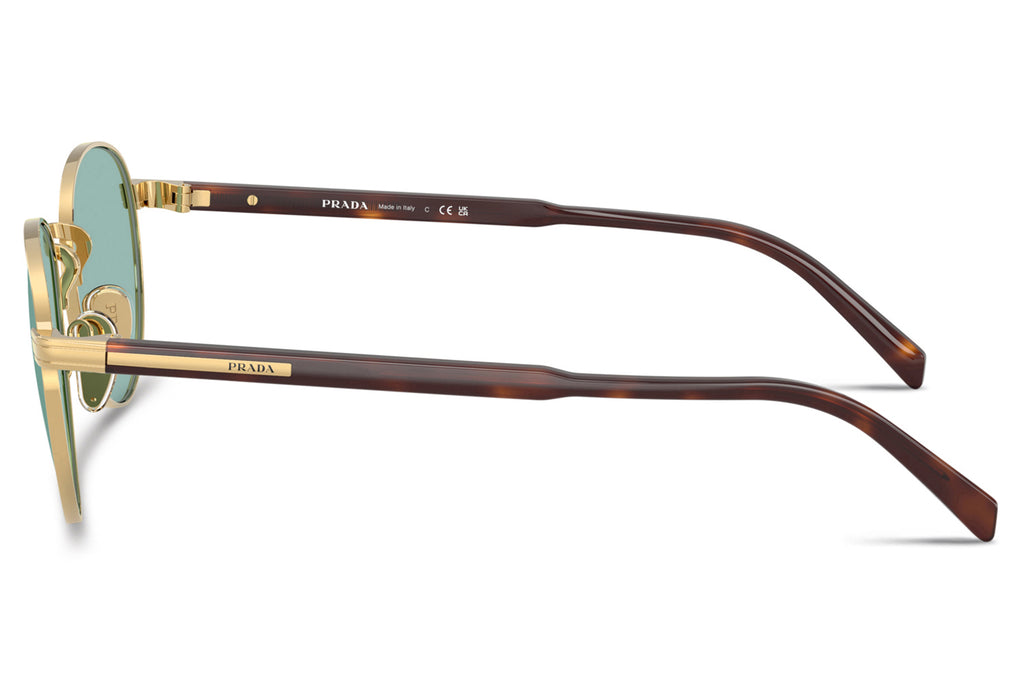 Prada - PR B51S Sunglasses Shiny Gold with Lago Lenses (5AK40K)