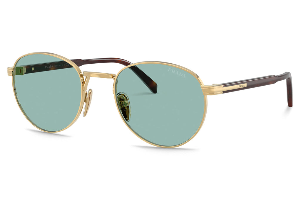 Prada - PR B51S Sunglasses Shiny Gold with Lago Lenses (5AK40K)