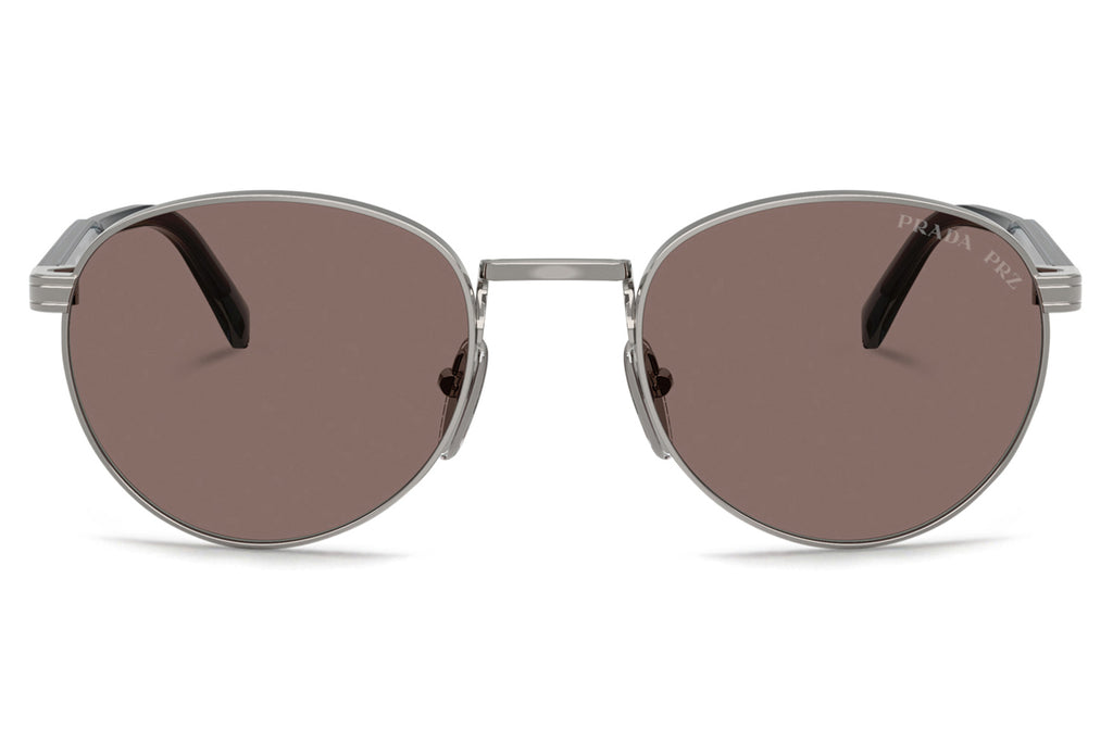 Prada - PR B51S Sunglasses Piombo with Bruciato Polar Lenses (5AV05C)