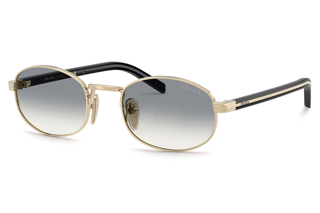 Prada - PR B53S Sunglasses Pale Gold with Grey Gradient Lenses (ZVN02C)
