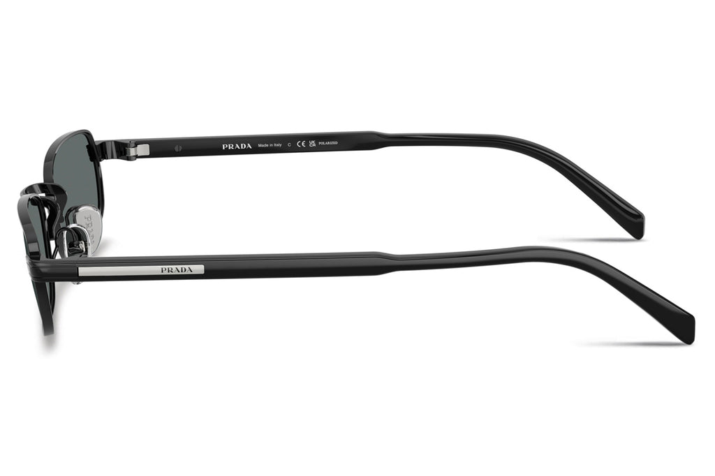 Prada - PR B54S Sunglasses Black with Dark Grey Polar Lenses (1AB5Z1)