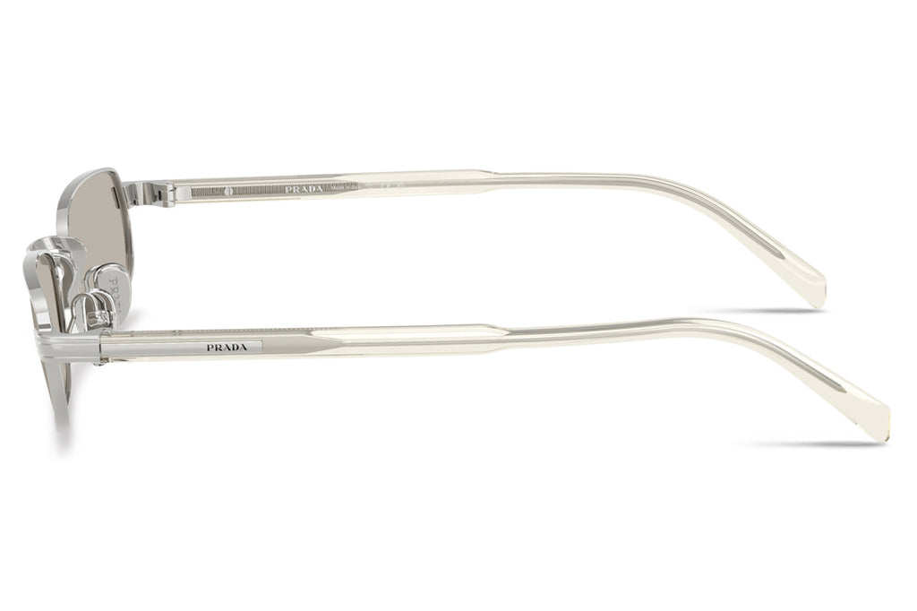 Prada - PR B54S Sunglasses Silver with Light Brown Lenses (1BC30P)