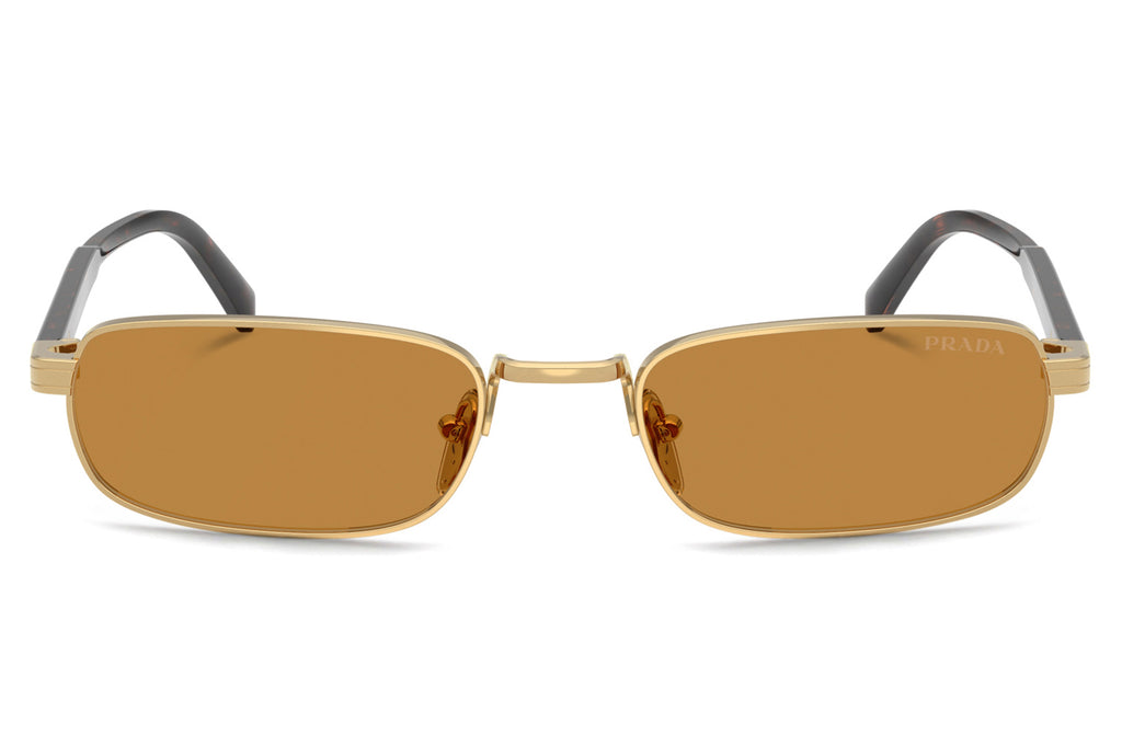 Prada - PR B54S Sunglasses Gold with Dark Honey Lenses (5AK50P)