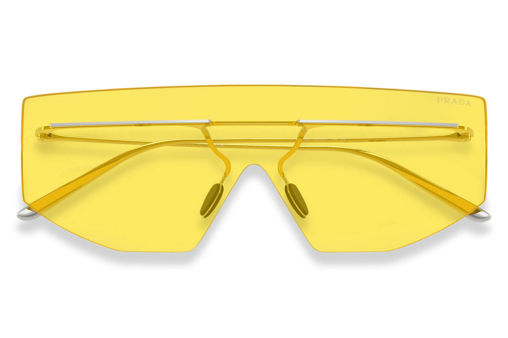 Prada - PR B55S Sunglasses Silver with Limone Lenses (1BC20O)