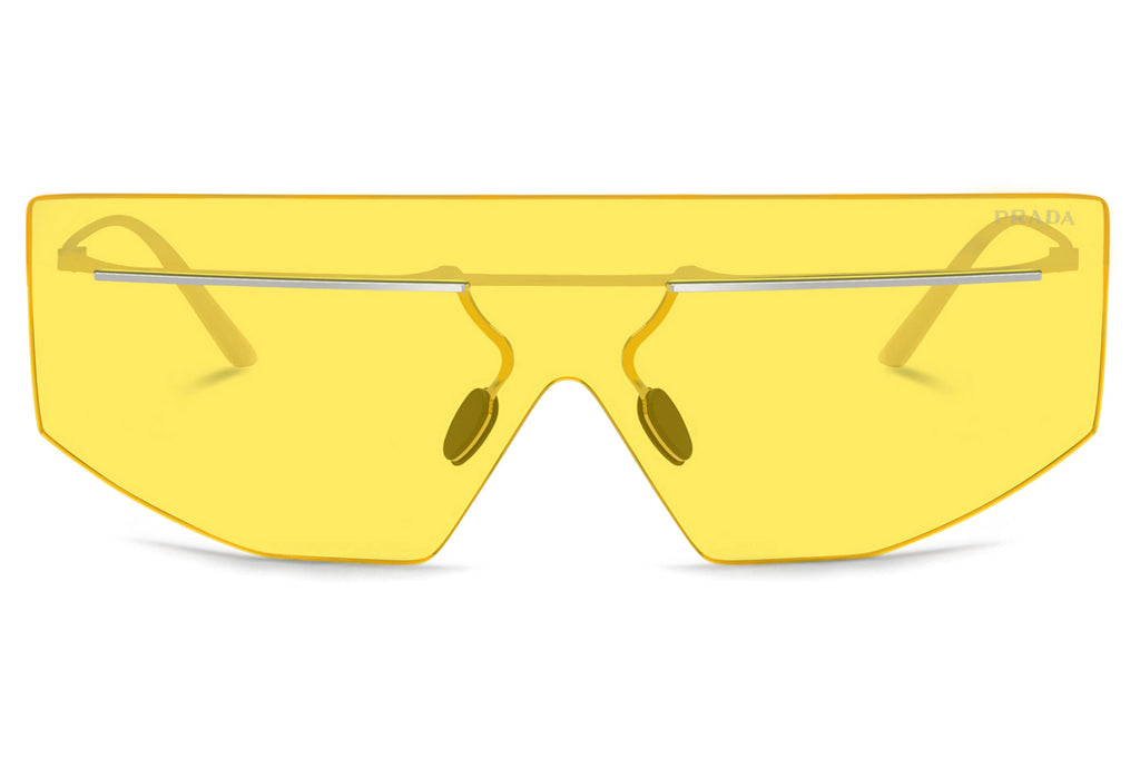 Prada - PR B55S Sunglasses Silver with Limone Lenses (1BC20O)
