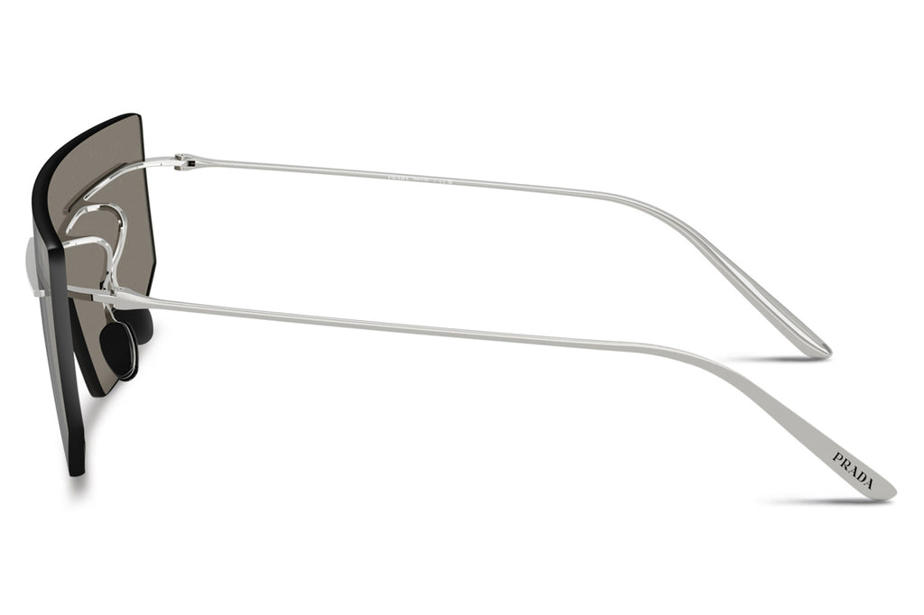 Prada - PR B55S Sunglasses Silver with Light Grey Mirror Lenses (1BC60N)