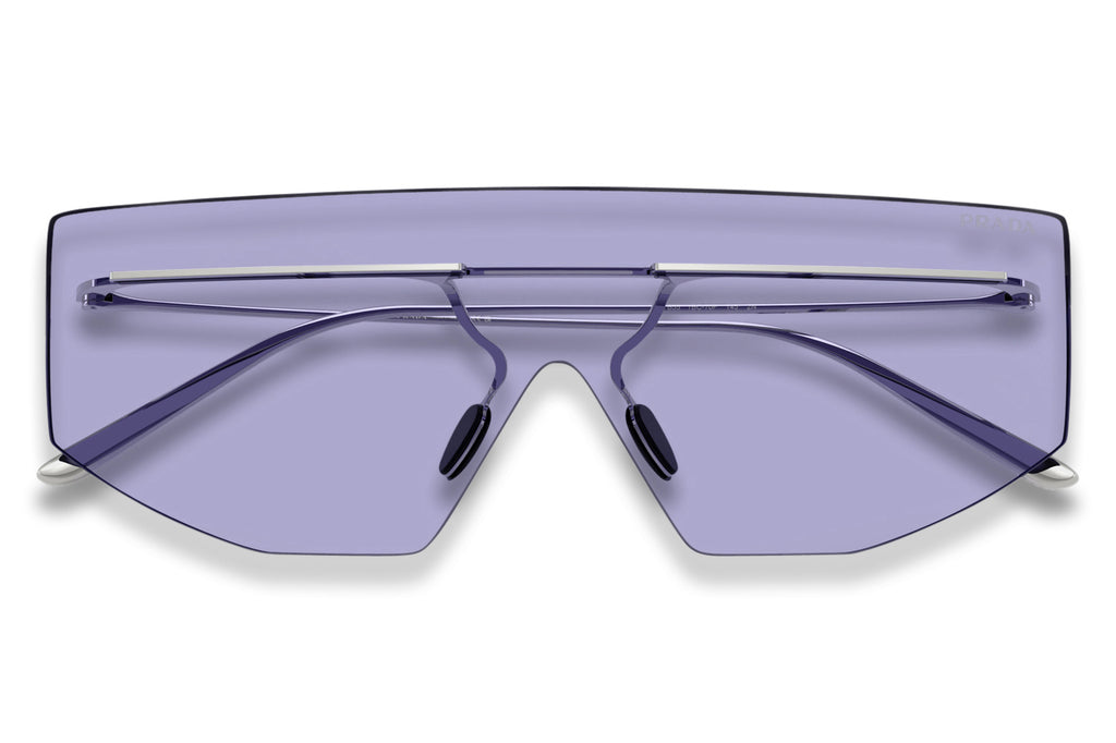 Prada - PR B55S Sunglasses Silver with Purple Lenses (1BC70P)