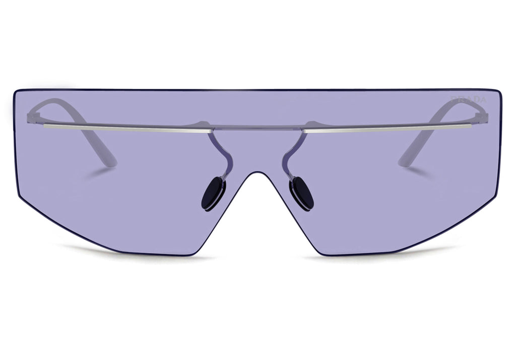 Prada - PR B55S Sunglasses Silver with Purple Lenses (1BC70P)