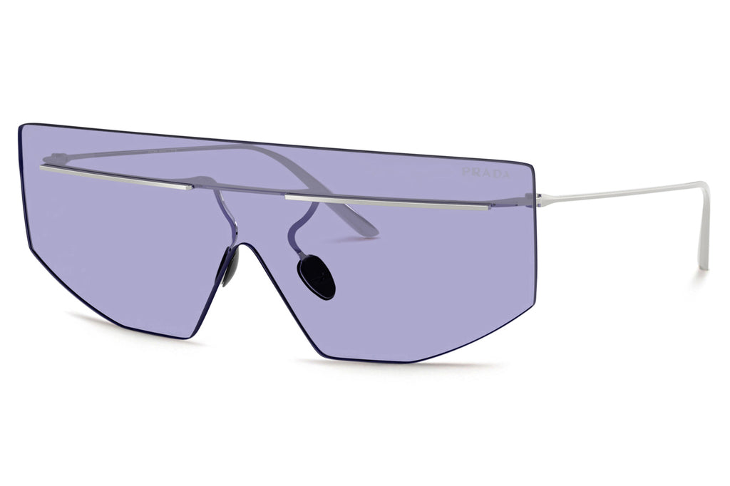 Prada - PR B55S Sunglasses Silver with Purple Lenses (1BC70P)
