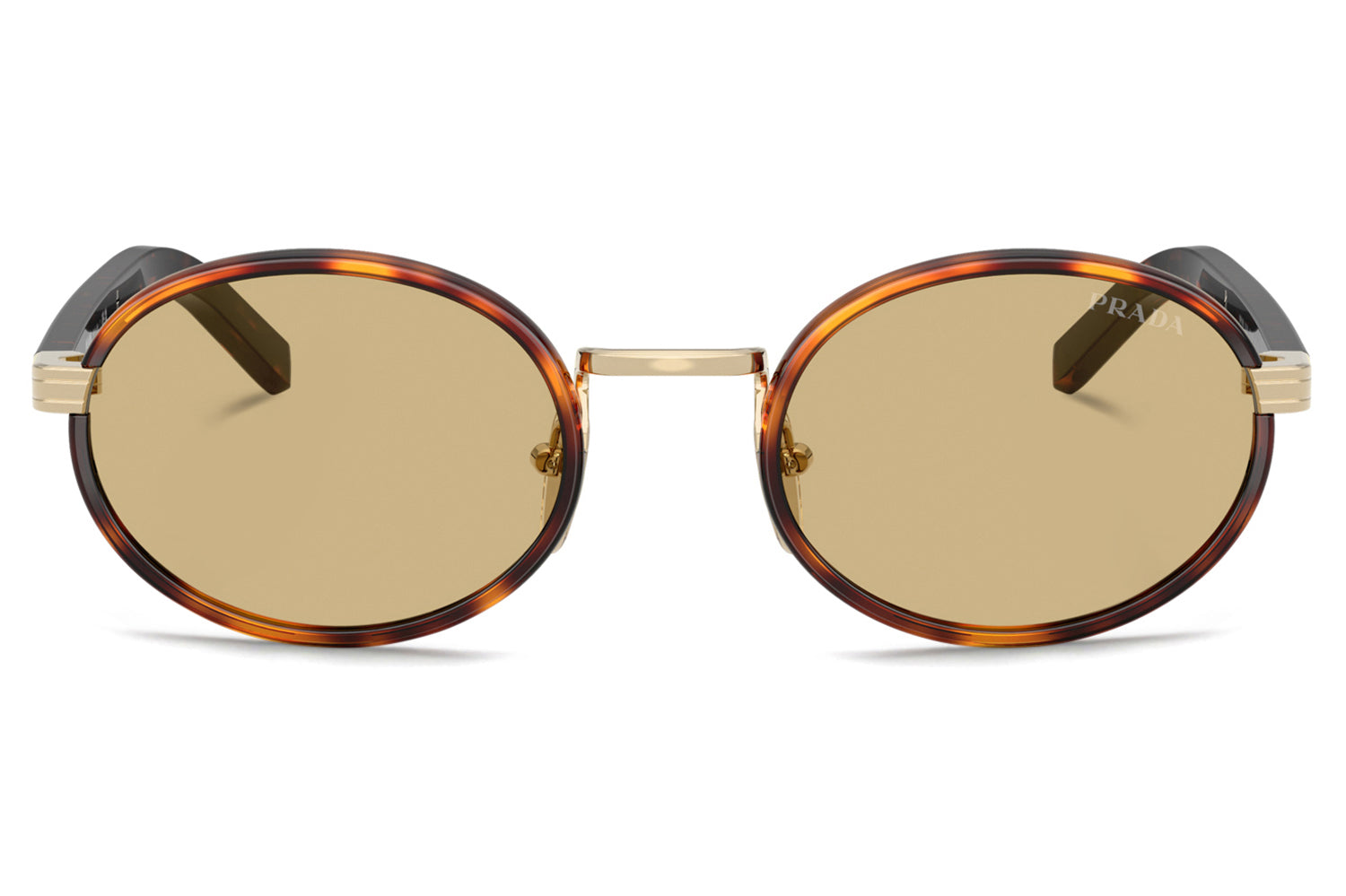 Prada® - PR B56S | Oval Acetate + Metal Sunglasses