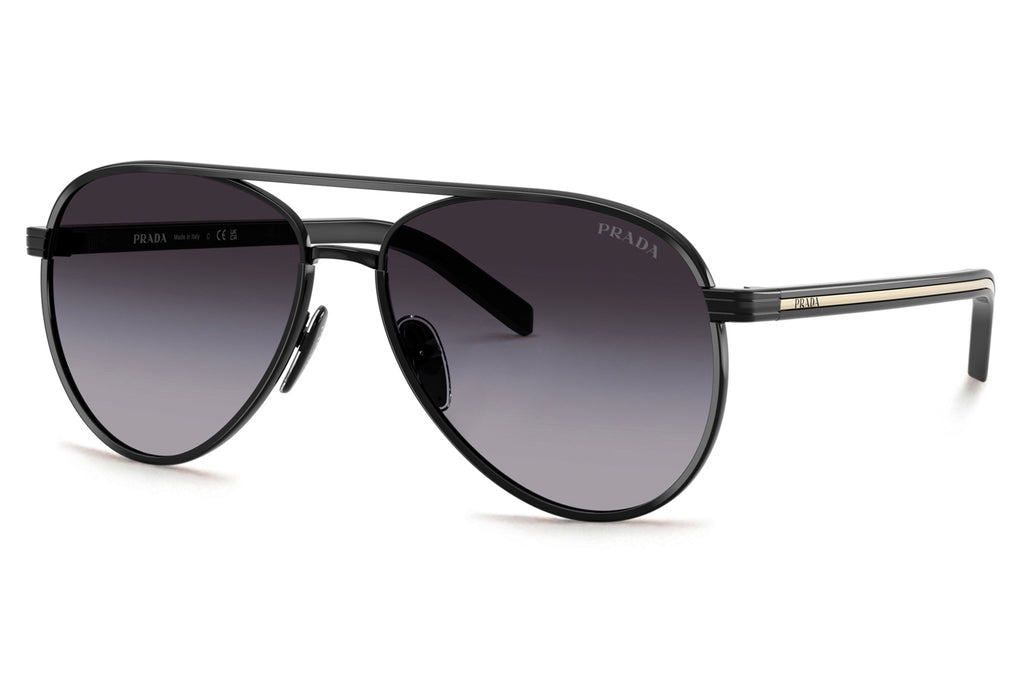 Prada - PR B57S Sunglasses Black with Grey Gradient Lenses (AAV90A)