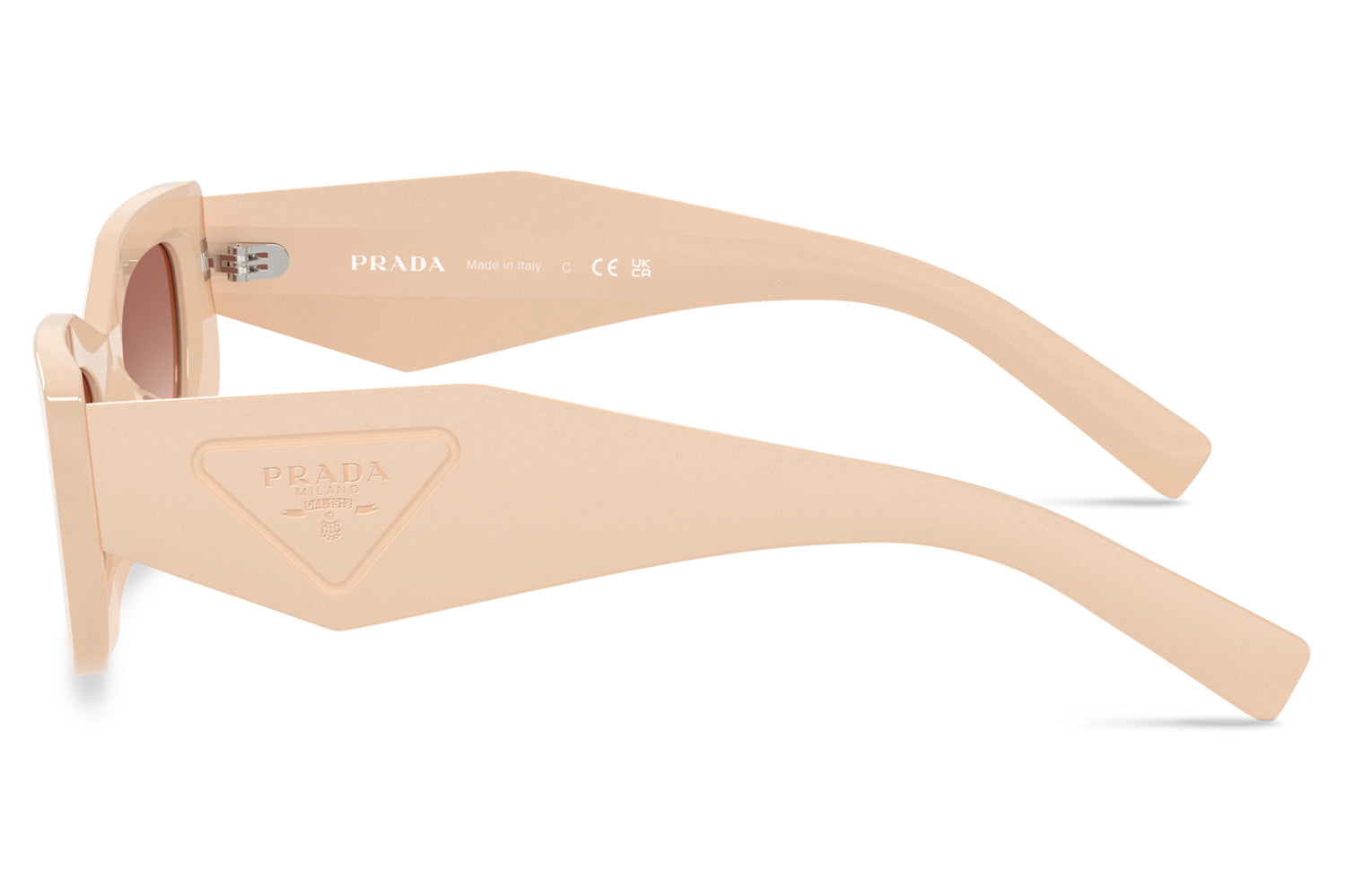 Prada® - PR D03SD (Low Bridge Fit) | Cat-Eye Acetate Sunglasses