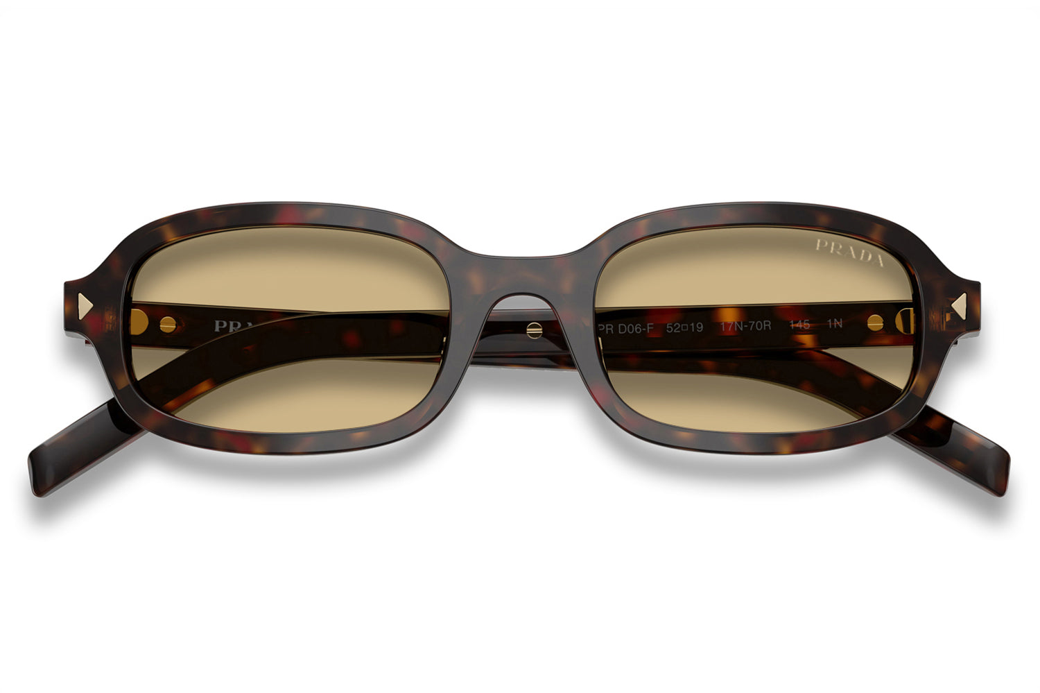 Prada® - PR D06SF | Oval Acetate Low Bridge Fit Sunglasses