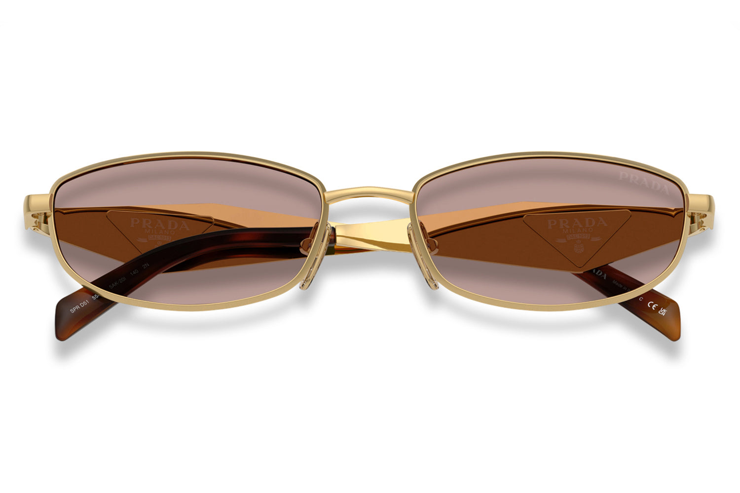 Prada® - PR D51S | Oval Metal Sunglasses