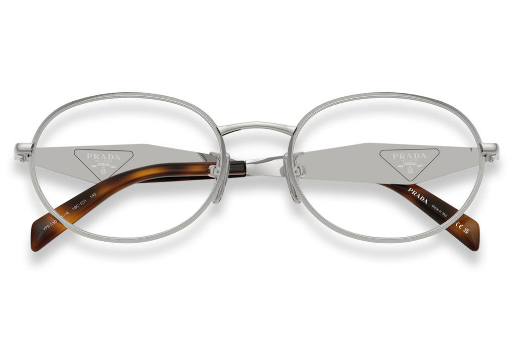 Prada® - PR D53VD | Oval Metal Low Bridge Fit Optical Frame
