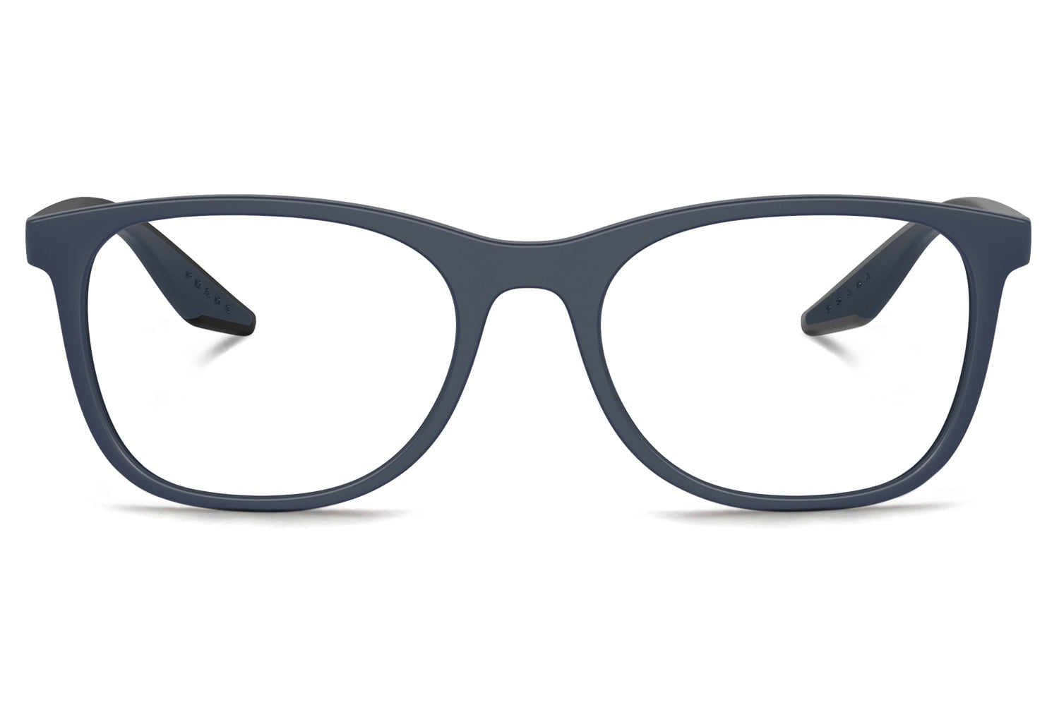 NWT Prada 0PR 57YV Matte Blue Rectangle 54mm Eyeglasses Prada PR 14WV Eyeglasses | LensCrafters main image 3