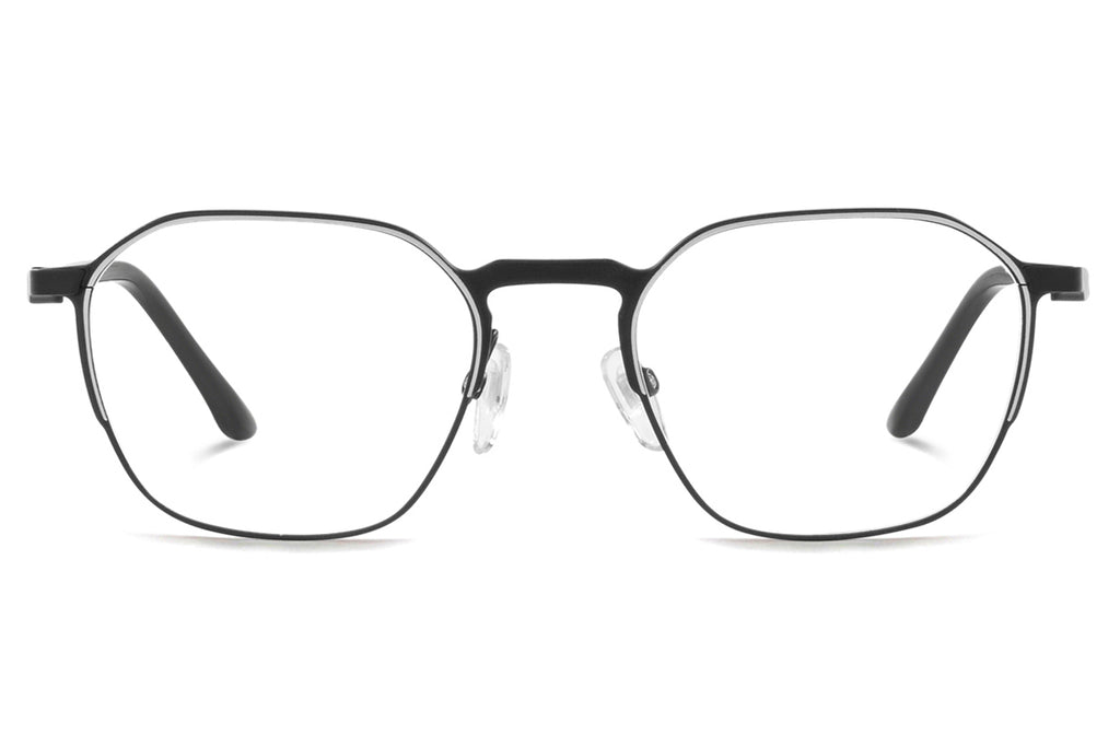 Starck Biotech - SH2076 Eyeglasses Matte Black/Matte Silver