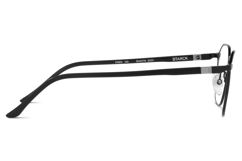 Starck Biotech - SH2076 Eyeglasses Matte Black/Matte Silver