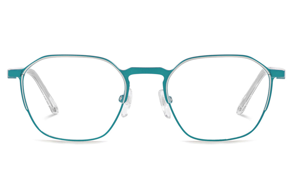 Starck Biotech - SH2076 Eyeglasses Blue Green/Silver