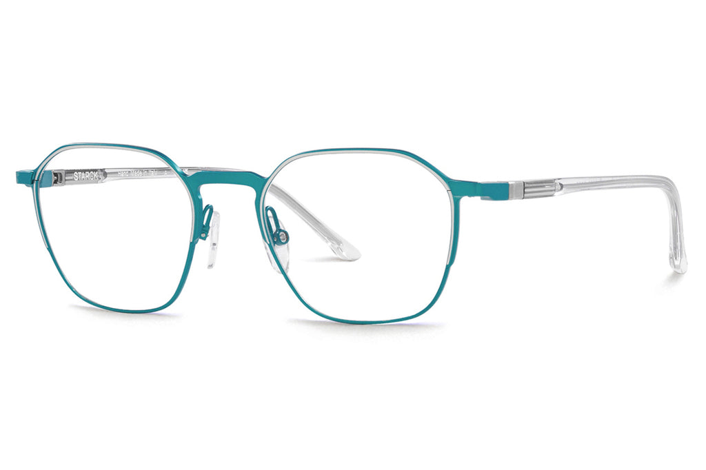 Starck Biotech - SH2076 Eyeglasses Blue Green/Silver