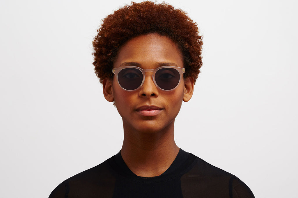MYKITA - Lahti Sunglasses Matte Champagne/Glossy Gold with Polarized Pro Hi-Con Grey Lenses