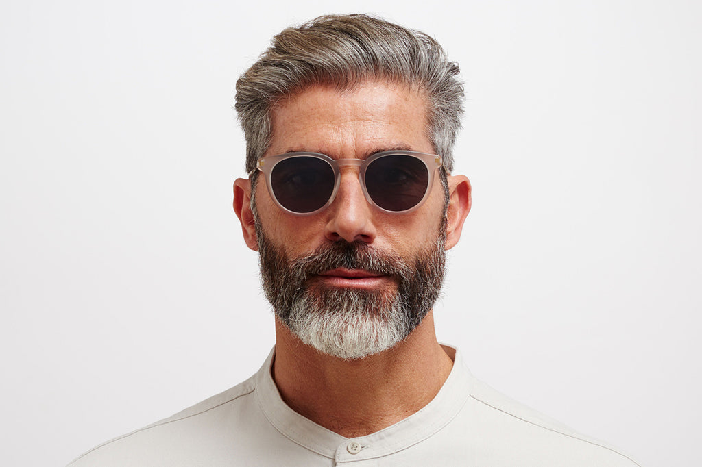 MYKITA - Lahti Sunglasses Matte Champagne/Glossy Gold with Polarized Pro Hi-Con Grey Lenses