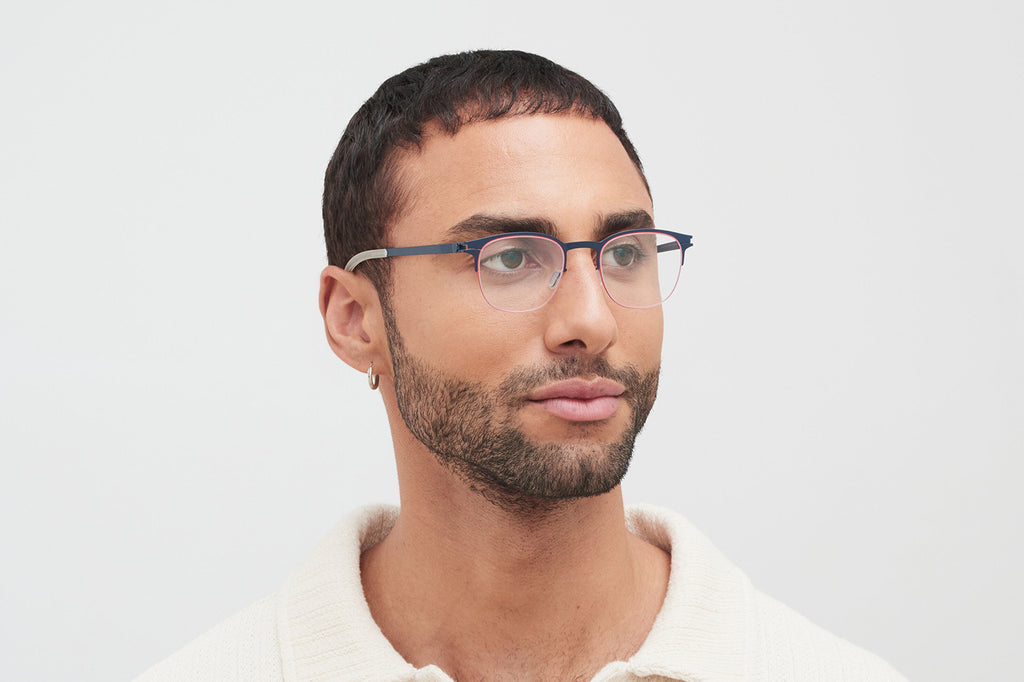 MYKITA - Neville Eyeglasses Navy/Rusty Red