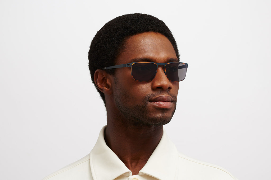 MYKITA - Donovan Sunglasses Indigo/Orange Polarized Pro Hi-Con Grey Lenses