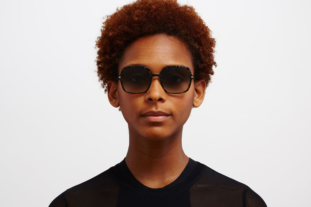 MYKITA - Saima Sunglasses Antigua/Champagne Gold with Grey Gradient Lenses