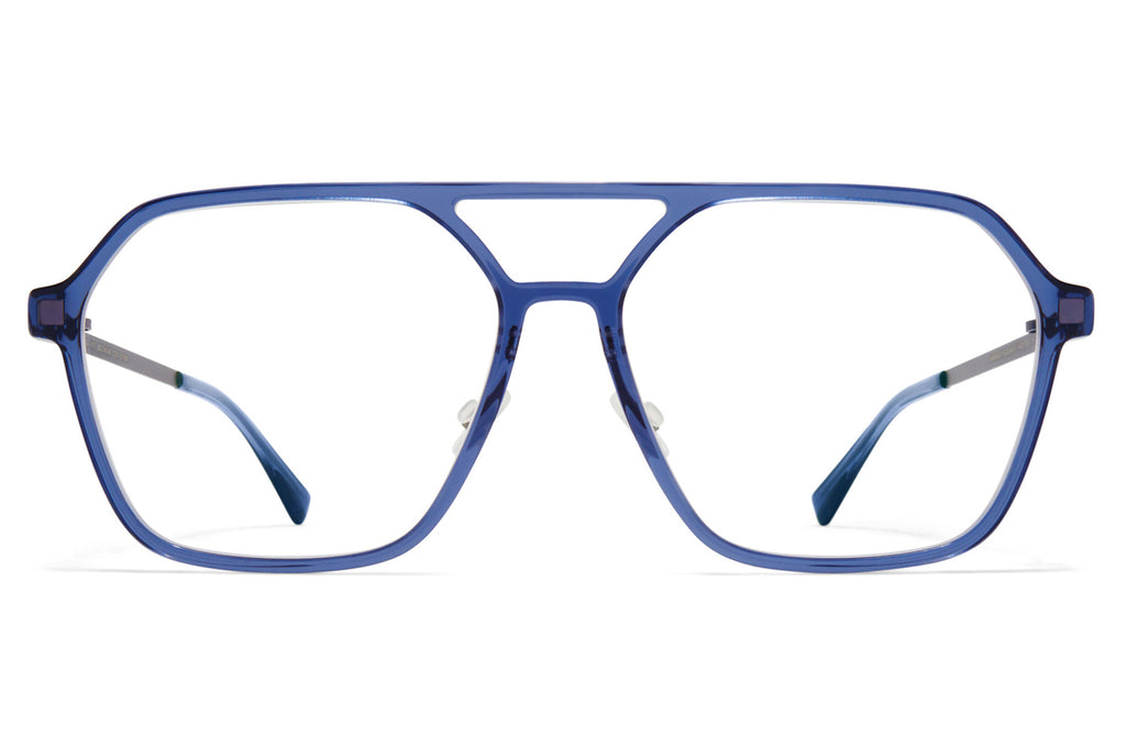 MYKITA® - Hiti Eyeglasses Deep Ocean/Blackberry with Nose Pads