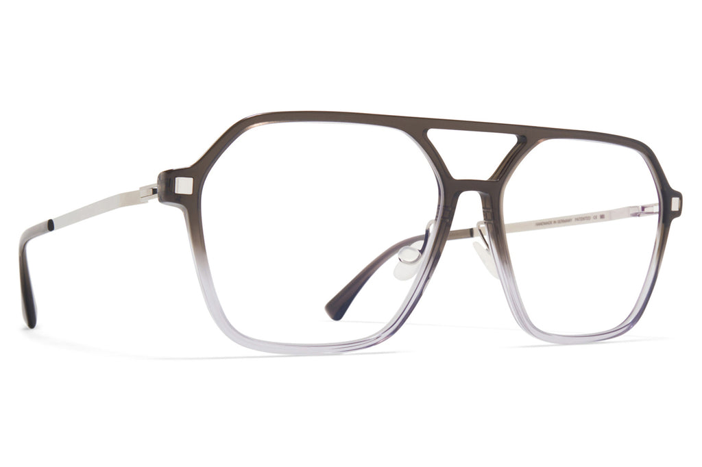 MYKITA® - Hiti Eyeglasses Grey Gradient/Shiny Silver with Nose Pads